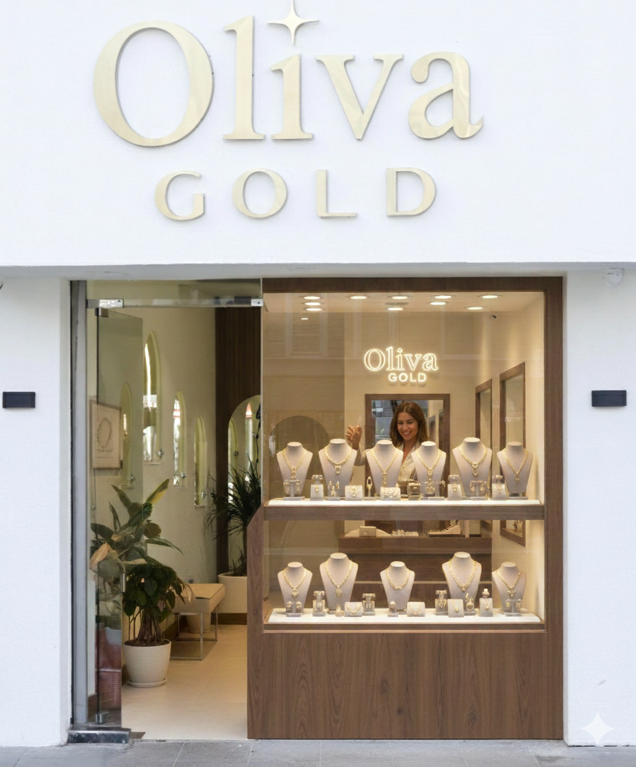 Oliva Gold vitrin